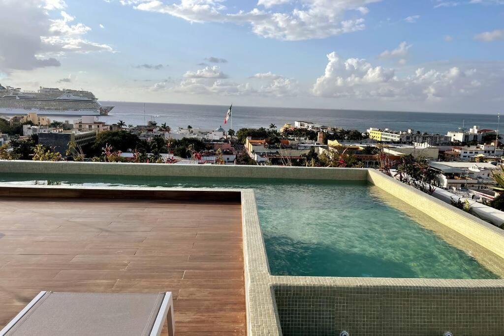 Brand New Condo With Rooftop Pool Cozumel Exterior foto